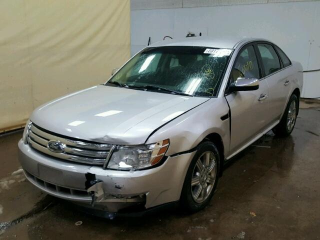 1FAHP28W38G167223 - 2008 FORD TAURUS LIM SILVER photo 2