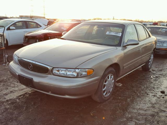 2G4WS52J421200356 - 2002 BUICK CENTURY CU BEIGE photo 2