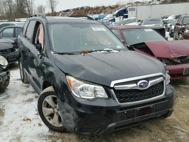JF2SJADC8FH574163 - 2015 SUBARU FORESTER 2 BLACK photo 1