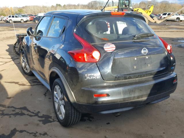 JN8AF5MV4ET358833 - 2014 NISSAN JUKE S BLACK photo 3