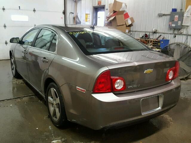 1G1ZC5E10BF220342 - 2011 CHEVROLET MALIBU 1LT 棕色 照片 3