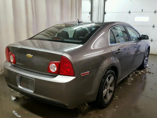 1G1ZC5E10BF220342 - 2011 CHEVROLET MALIBU 1LT 棕色 照片 4