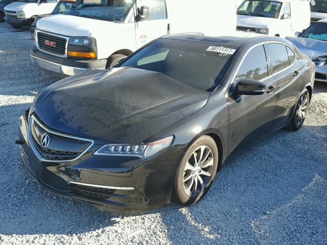 19UUB1F32GA015267 - 2016 ACURA TLX BLACK photo 2