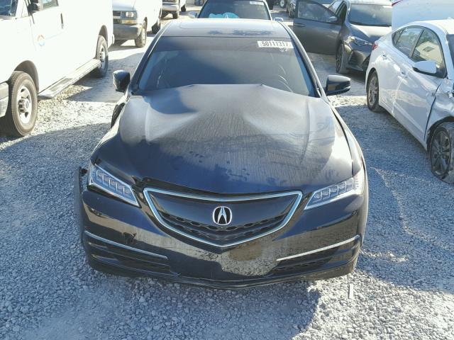 19UUB1F32GA015267 - 2016 ACURA TLX BLACK photo 9