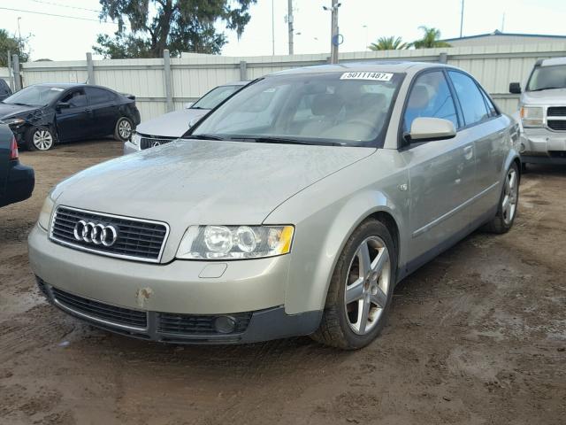 WAUJC68E53A272327 - 2003 AUDI A4 1.8T GOLD photo 2