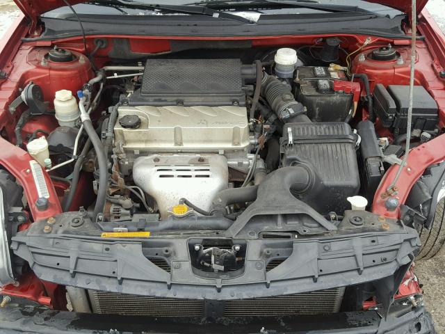 4A3AB36F59E041975 - 2009 MITSUBISHI GALANT ES RED photo 7