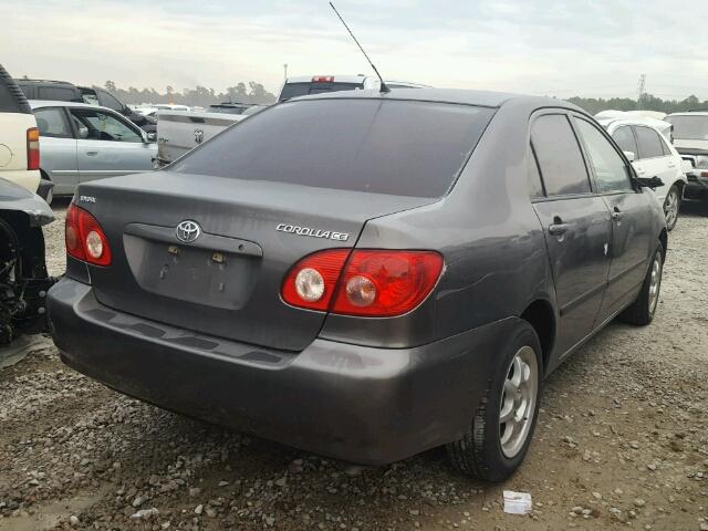 1NXBR32EX7Z918961 - 2007 TOYOTA COROLLA CE GRAY photo 4