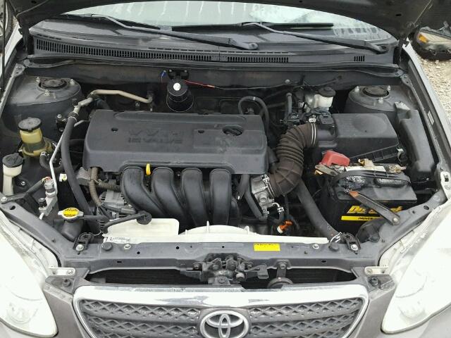 1NXBR32EX7Z918961 - 2007 TOYOTA COROLLA CE GRAY photo 7