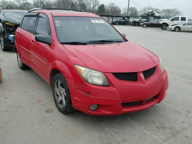 5Y2SL62854Z466157 - 2004 PONTIAC VIBE RED photo 1