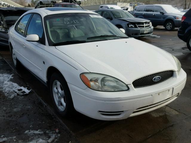 1FAFP55SX4A112095 - 2004 FORD TAURUS SES WHITE photo 1