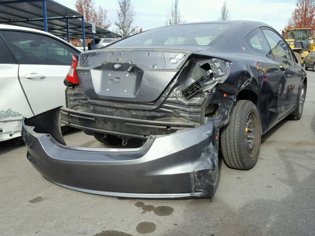 2HGFG3B58DH516139 - 2013 HONDA CIVIC LX GRAY photo 4