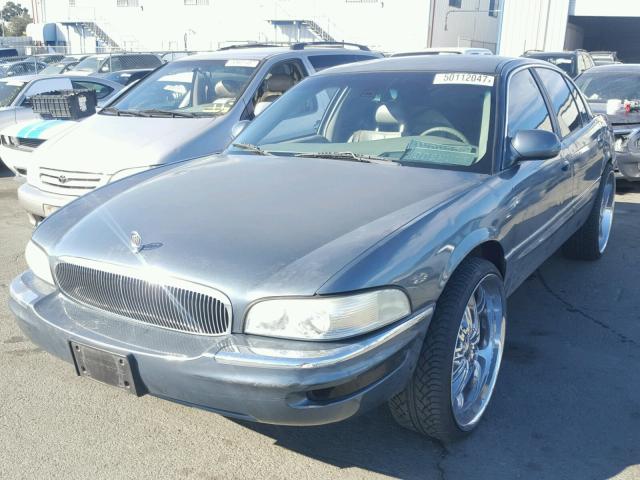 1G4CW54K744127844 - 2004 BUICK PARK AVENU BLUE photo 2