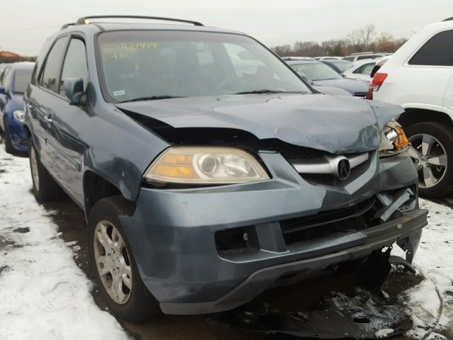 2HNYD18826H517757 - 2006 ACURA MDX TOURIN BLUE photo 1