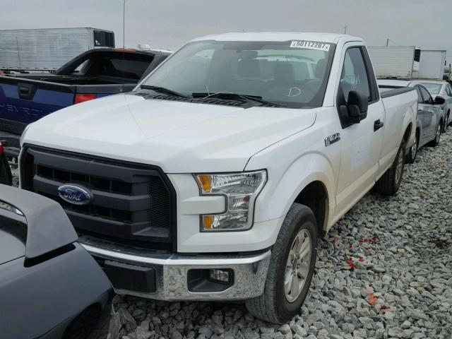 1FTMF1C80HKC02425 - 2017 FORD F150 WHITE photo 2