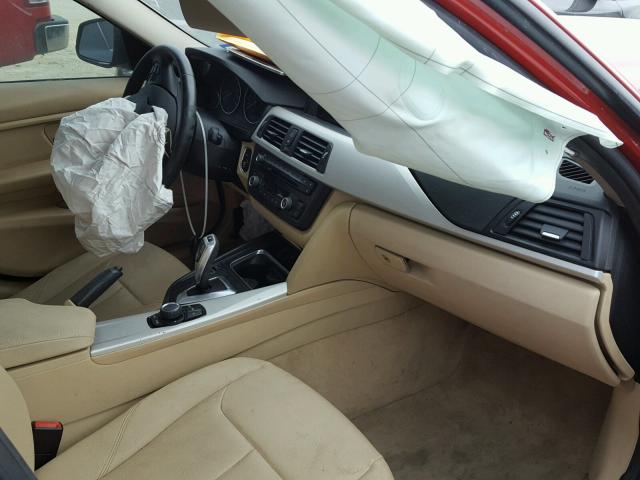 WBA3C3G51FNS75554 - 2015 BMW 320 I RED photo 5