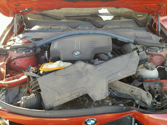 WBA3C3G51FNS75554 - 2015 BMW 320 I RED photo 7