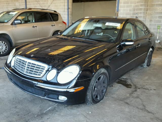 WDBUF65J23A283731 - 2003 MERCEDES-BENZ E 320 BLACK photo 2