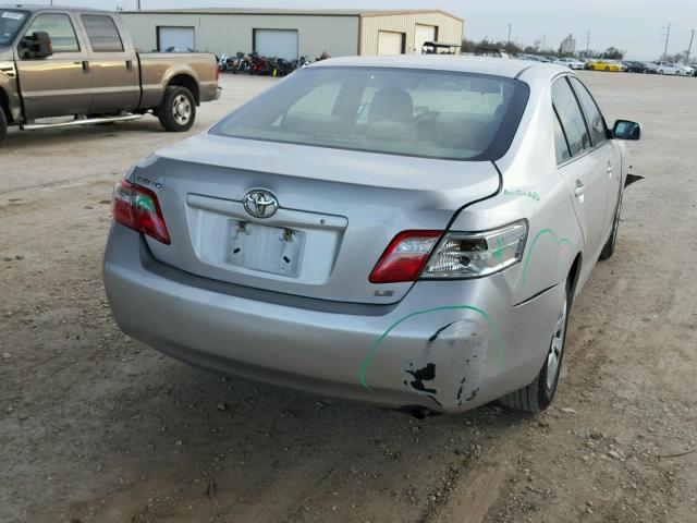 4T1BE46K59U271132 - 2009 TOYOTA CAMRY BASE SILVER photo 4