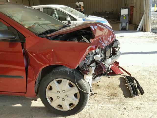 1NXBR32E56Z745946 - 2006 TOYOTA COROLLA CE MAROON photo 9