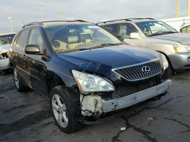 2T2HK31U77C046467 - 2007 LEXUS RX 350 BLACK photo 1