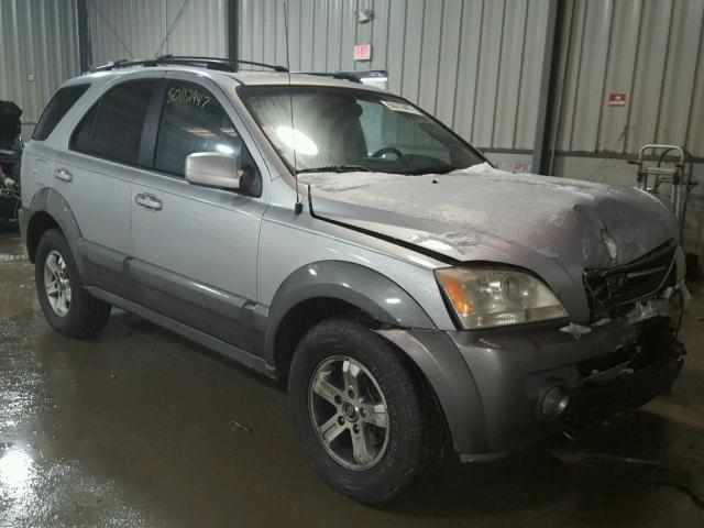 KNDJC733155355358 - 2005 KIA SORENTO EX SILVER photo 1