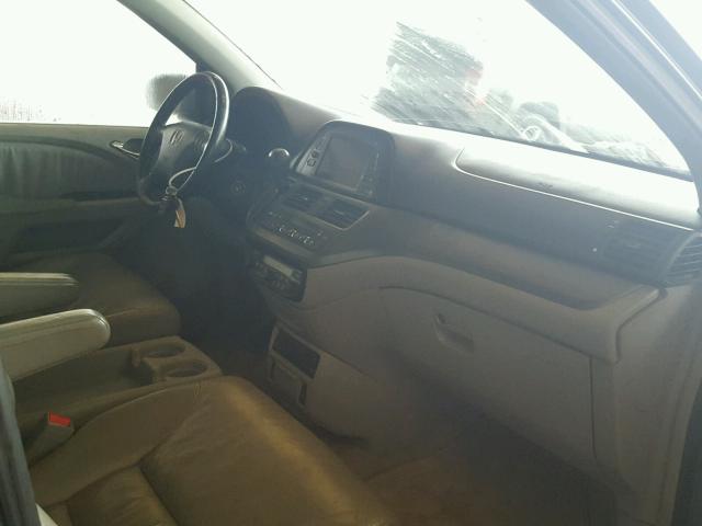 5FNRL38726B024361 - 2006 HONDA ODYSSEY EX GRAY photo 5