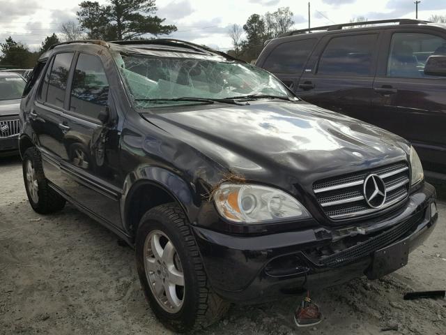 4JGAB75E63A399700 - 2003 MERCEDES-BENZ ML 500 BLACK photo 1