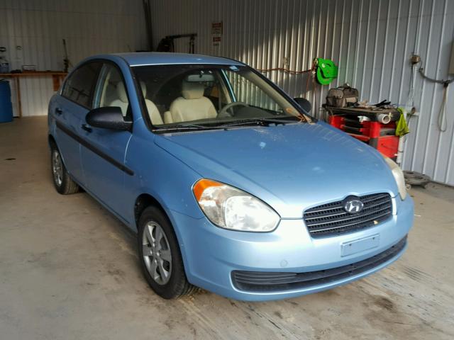 KMHCM46C49U292277 - 2009 HYUNDAI ACCENT GLS BLUE photo 1