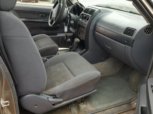 1N6MD29Y73C421966 - 2003 NISSAN FRONTIER C GRAY photo 5