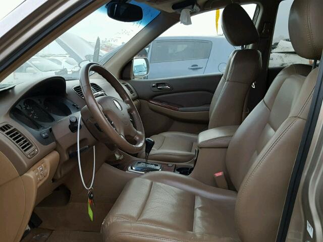 2HNYD18853H532877 - 2003 ACURA MDX TOURIN TAN photo 5