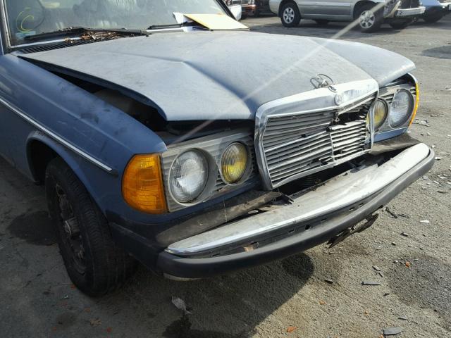 WDBAB33A1DB033814 - 1983 MERCEDES-BENZ 300 DT BLUE photo 9