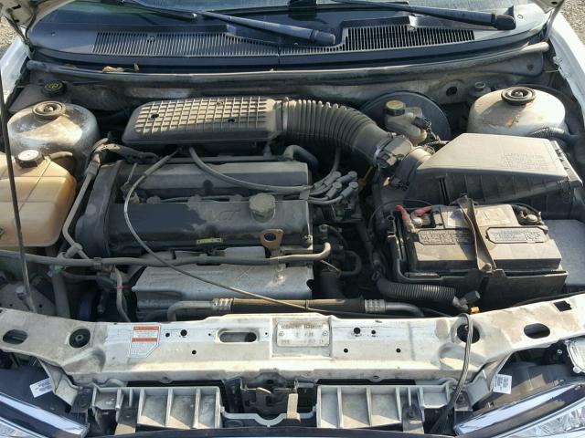 3FAFP6632YM113862 - 2000 FORD CONTOUR SE WHITE photo 7