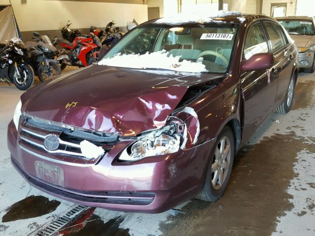 4T1BK36B26U158852 - 2006 TOYOTA AVALON XL MAROON photo 2