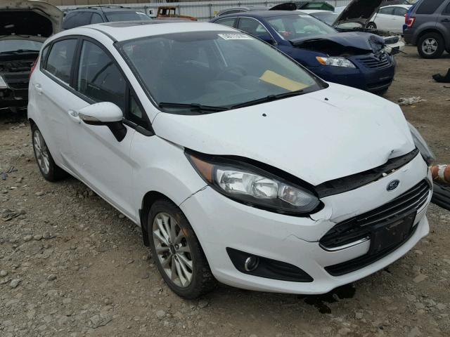 3FADP4EJ1EM202782 - 2014 FORD FIESTA SE WHITE photo 1