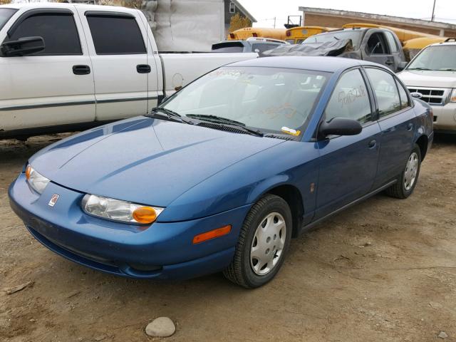 1G8ZH52872Z275907 - 2002 SATURN SL1 BLUE photo 2