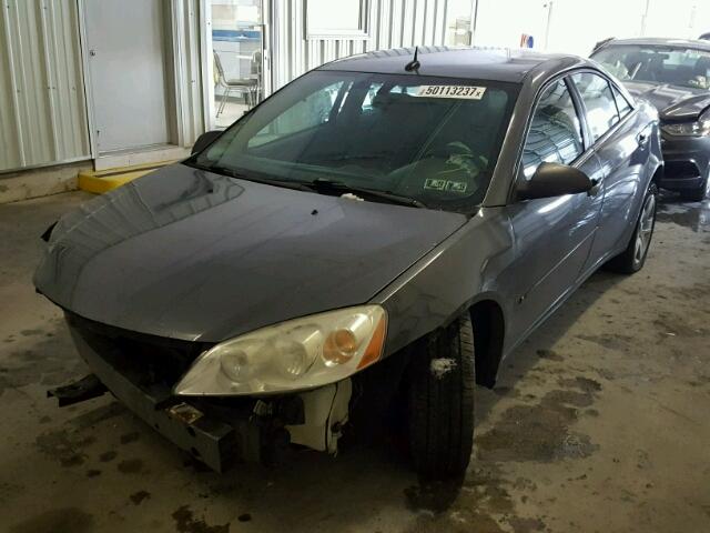 1G2ZG57B784227864 - 2008 PONTIAC G6 BASE GRAY photo 2