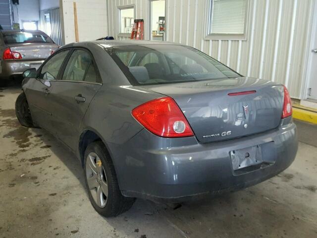 1G2ZG57B784227864 - 2008 PONTIAC G6 BASE GRAY photo 3