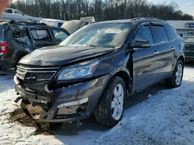 1GNKVGKD9HJ156019 - 2017 CHEVROLET TRAVERSE L BROWN photo 2