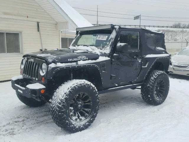 1J8GA64158L617298 - 2008 JEEP WRANGLER R BLACK photo 2