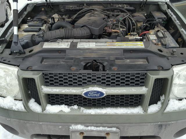 1FMYU60EX1UC36988 - 2001 FORD EXPLORER S GREEN photo 7