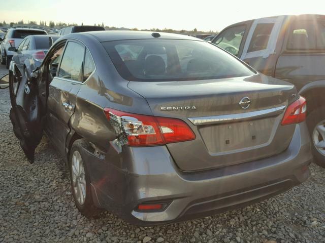 3N1AB7AP8GY308622 - 2016 NISSAN SENTRA S GRAY photo 3