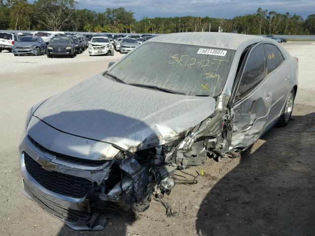1G11B5SA4GF121633 - 2016 CHEVROLET MALIBU LIM 银色 照片 2