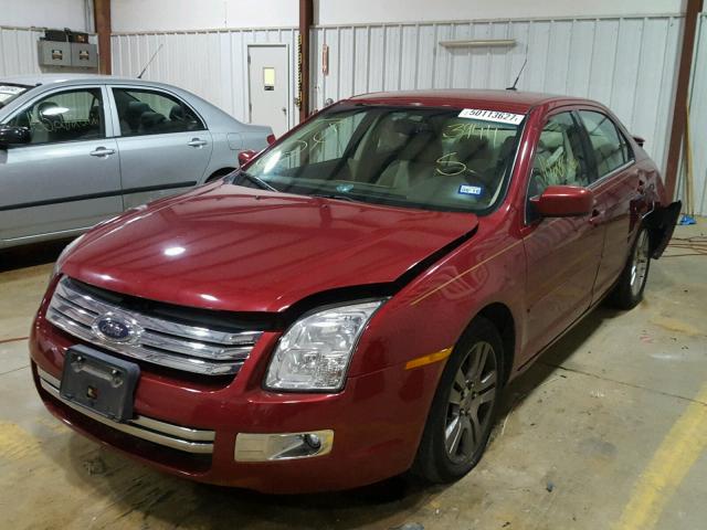 3FAHP08178R183944 - 2008 FORD FUSION SEL RED photo 2