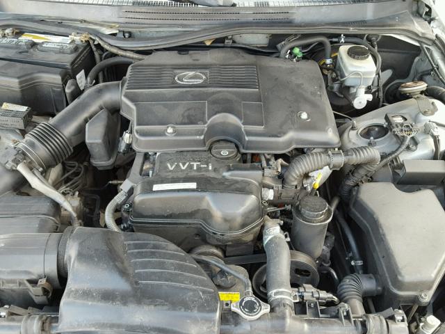 JTHBD192620037076 - 2002 LEXUS IS 300 SILVER photo 7