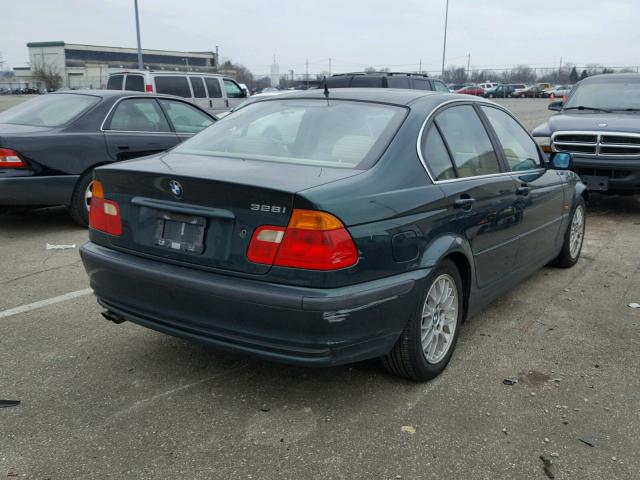 WBAAM5336YFR15713 - 2000 BMW 328 I GREEN photo 4