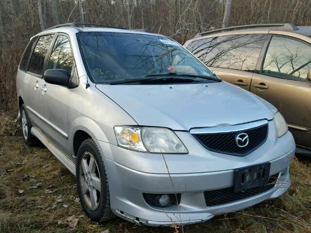 JM3LW28J630366772 - 2003 MAZDA MPV WAGON SILVER photo 1