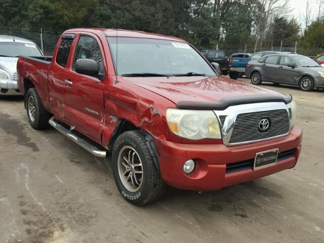 5TETX22NX7Z385719 - 2007 TOYOTA TACOMA ACC RED photo 1