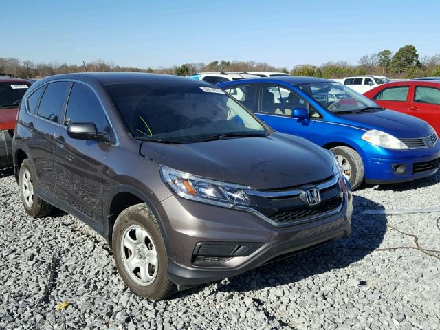 2HKRM4H36FH685117 - 2015 HONDA CR-V LX CHARCOAL photo 1