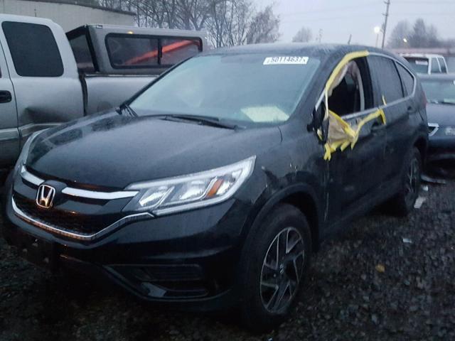 2HKRM4H41GH629046 - 2016 HONDA CR-V SE BLACK photo 2