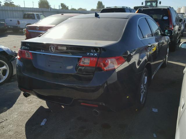 JH4CU2F69DC002356 - 2013 ACURA TSX TECH BLACK photo 4